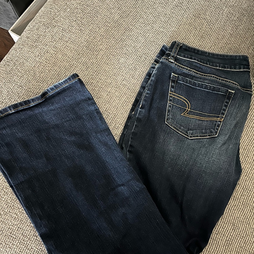 Women's Dark Blue Jeans
